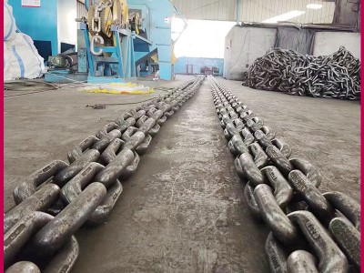 矿山机械输送配件刮板机紧凑链条耐腐蚀锰钢大铁链子30mm*108mm图5